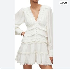 All Saints Zora Dress 8 NEW